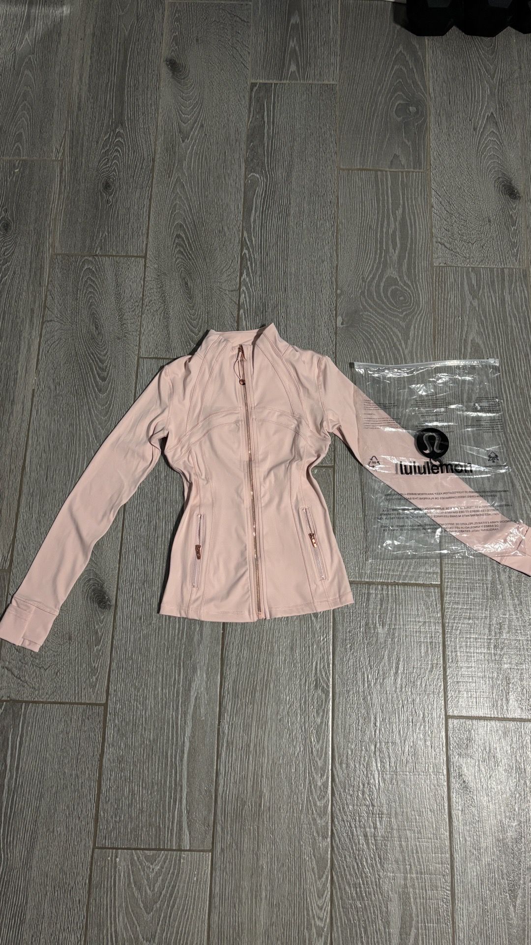 pink lulu lemon jacket size xs (4)