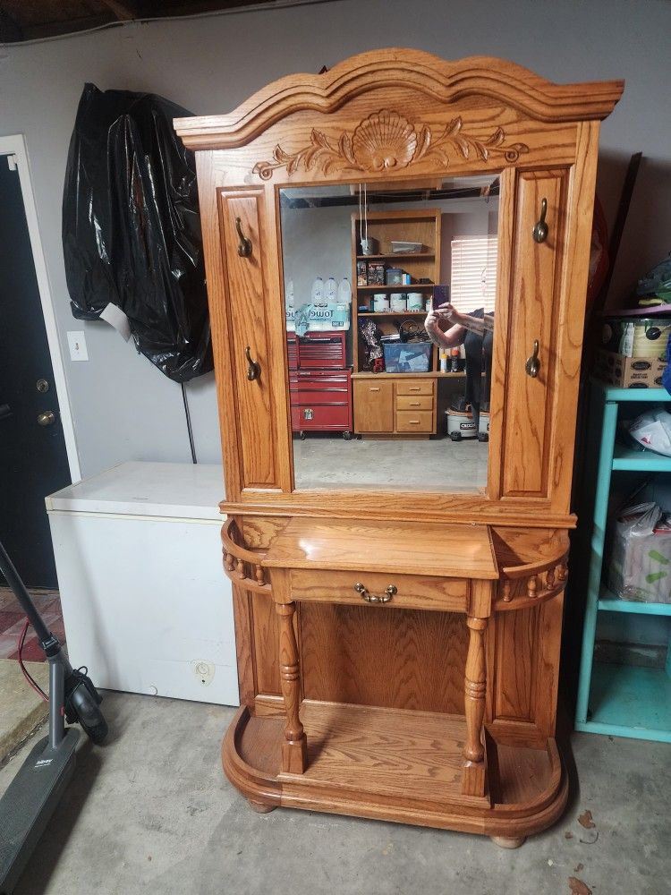 Wood Entry Way Piece