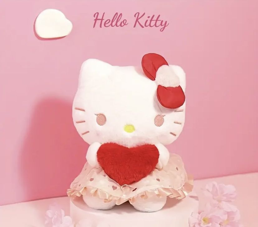 Hello Kitty Valentine Plushie 