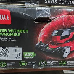Toro 60v Lawn Mower