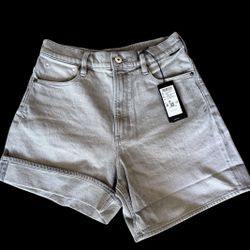 G Star Raw Grey stone Stretch Denim NWT SZ 28 MSRP $130 “Stray Shorts