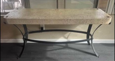 Awesome table $100  54 1/4 long 18 1/4 deep 28 tall
