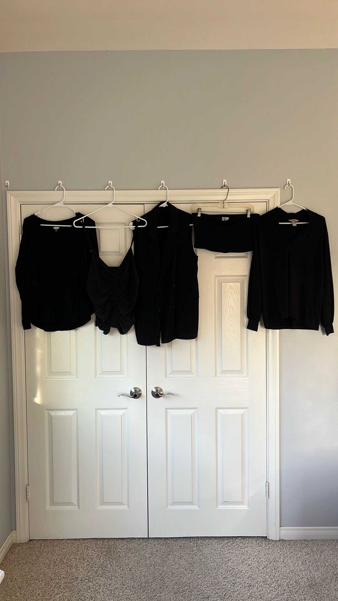 Women’s Black Shirts! $1 Each! Different Styles