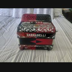 Acordeón Gabanell De 5 Registros En Tono De Sol 