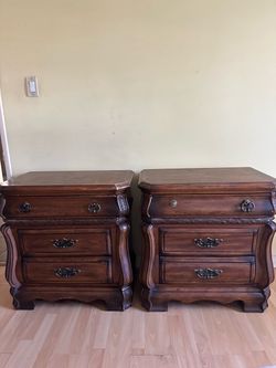 wooden night stands