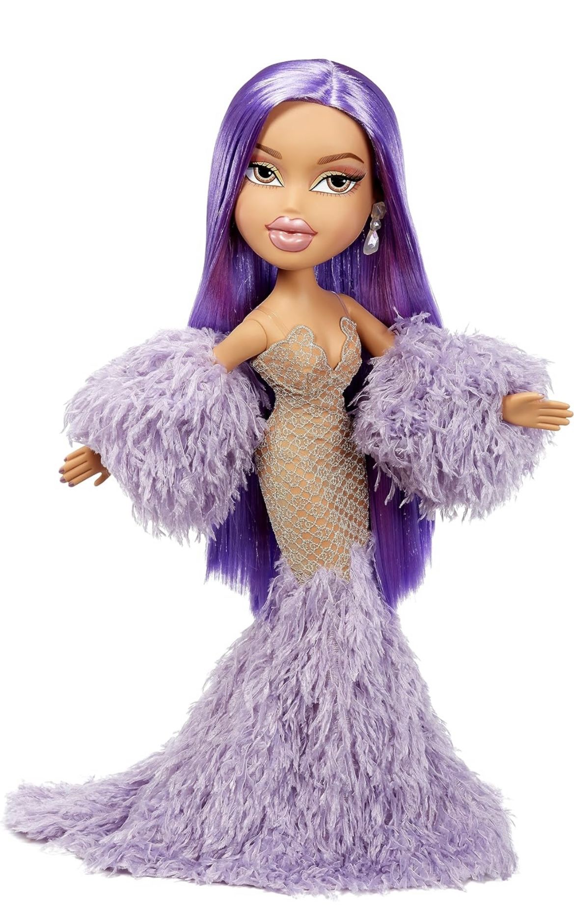 Brats x Kylie Jenner 24-Inch Large-Scale Fashion Doll with Gown, 2 Feet Tall
