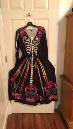 Woman’s Maxi Pleated Boho Dress