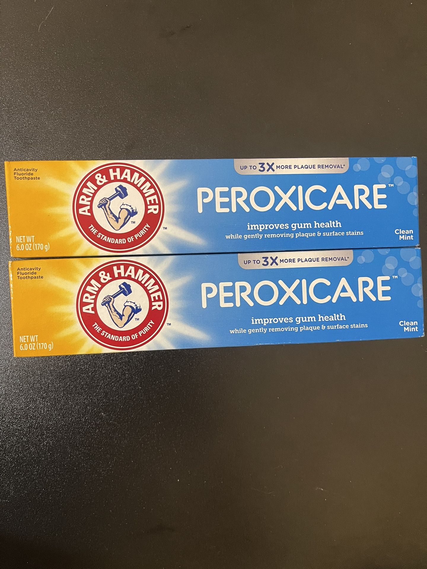 2pack ARM & HAMMER Peroxicare Toothpaste – Clean Mint- Fluoride Toothpaste