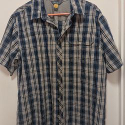 men's collared shirts Quicksilver, Eddie Bauer,rip curl, O'Neill 