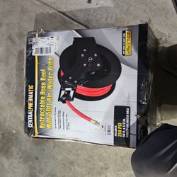 Central Pneumati  Retractable Hose Reel