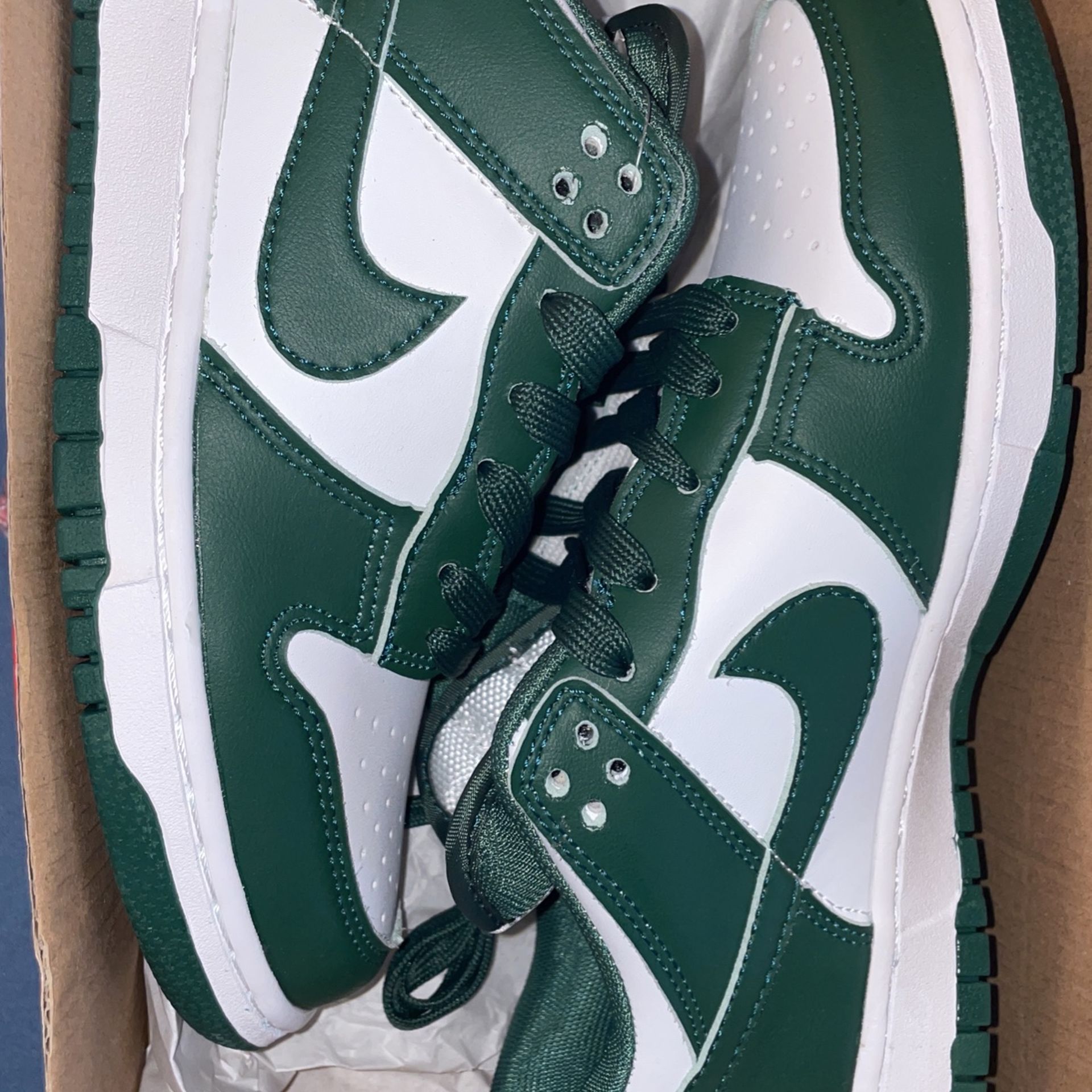 Nike Dunks Low Michigan State Size 6  Never Worn