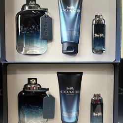 Coach Blue Perfume Set