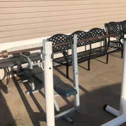 Weight Racks And Bar