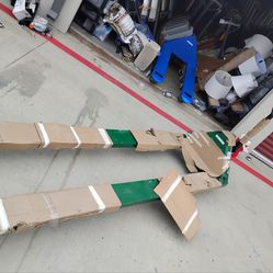 8 ft Uline pallet jacks $1300 no less yes I still got it