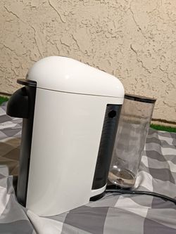 Nespresso VertuoPlus Coffee and Espresso Machine in White