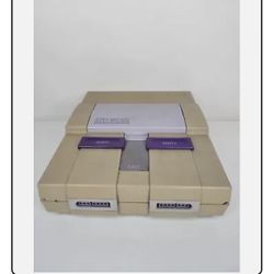 Nintendo - SNES Console Only for Parts, Powers On. ONLY: $40.