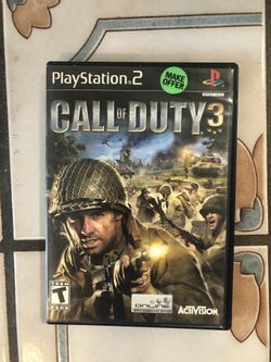 PlayStation 2 Call of Duty 3