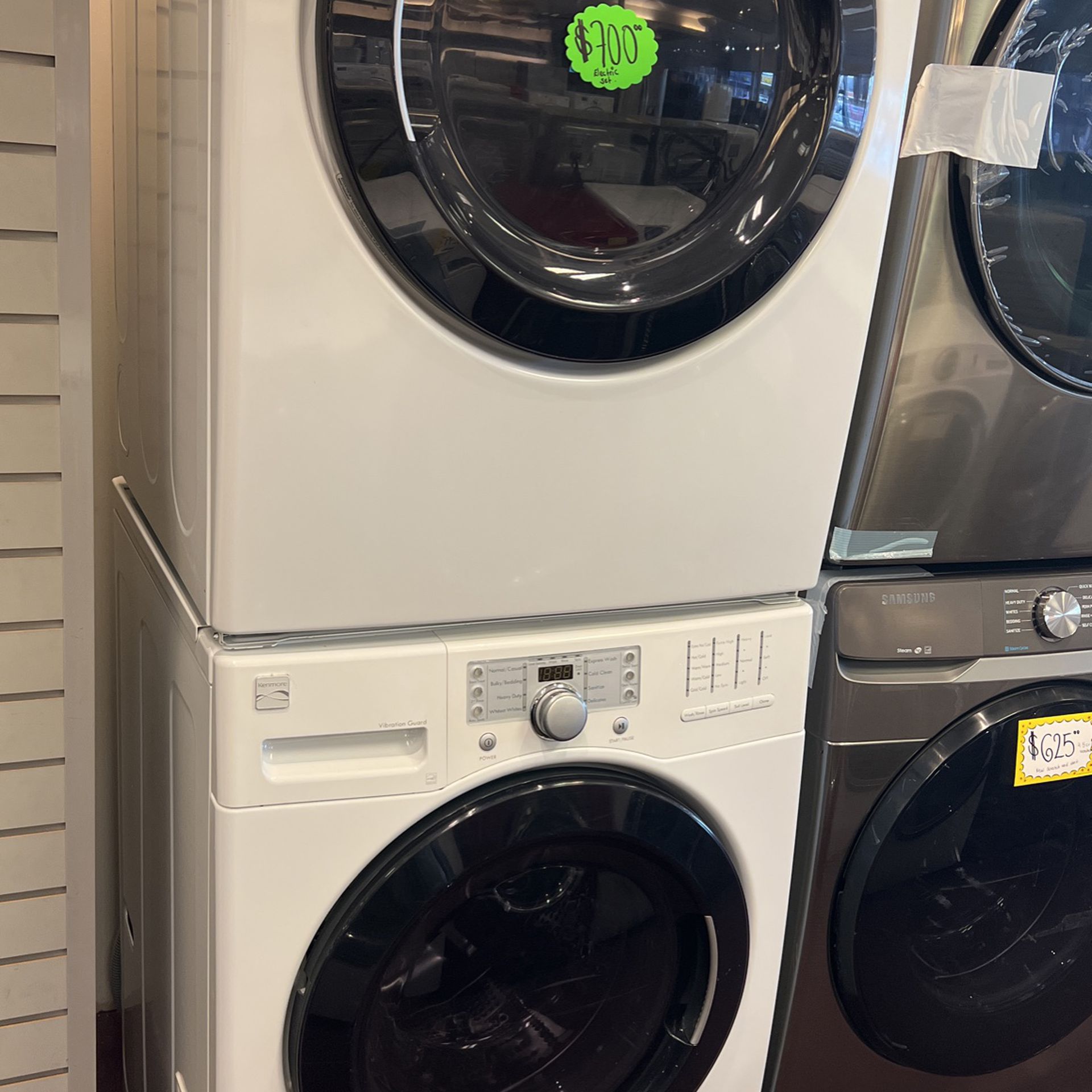 Kenmore Washer and dryer set electric