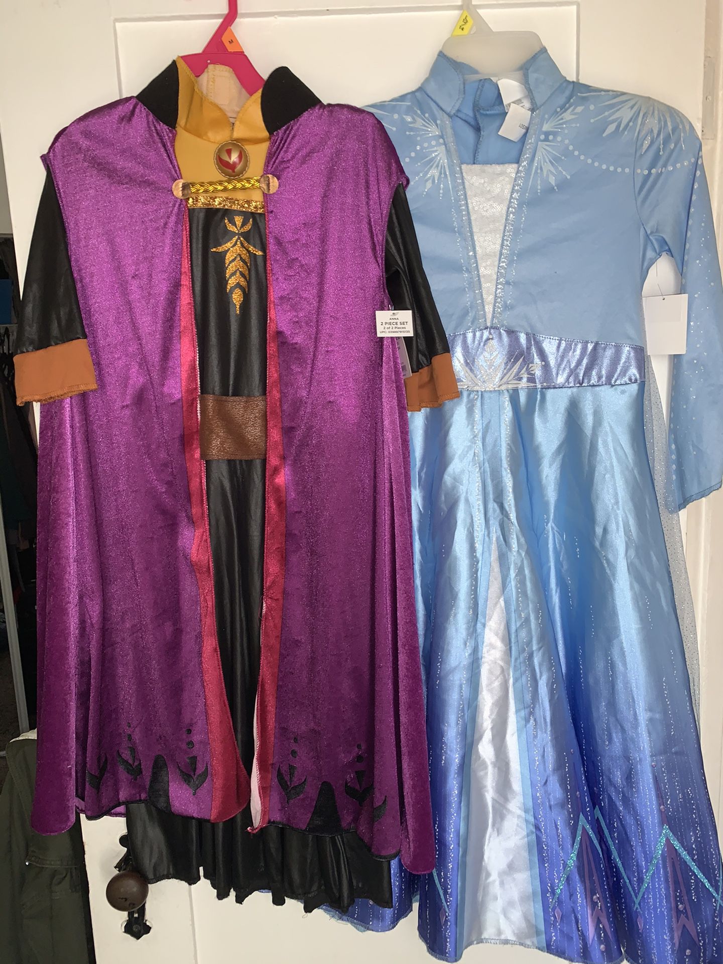 Anna and Elsa Frozen 2 Medium Costumes
