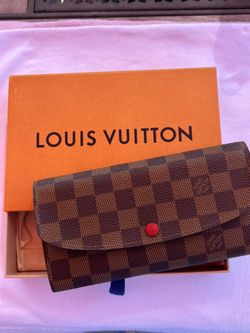 RETIRED Louis Vuitton Emilie Wallet (Rouge) 