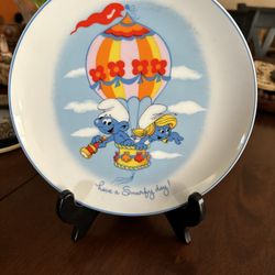 Vintage 1980’s Smurf & Smurfette Collectible