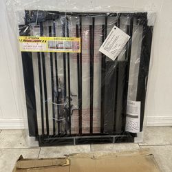 Extra Wide Pet Gate / Safety Gate - Fits Openings 29.7” - 54.2”