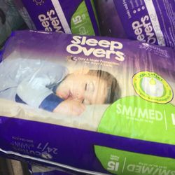 SleepOvers By Cuties Overnight PullIps Size SM/Md