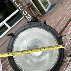 Antique Crouse Hinds Nautical & Industrial Spot light