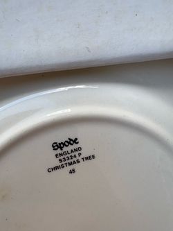 Spode Christmas dishes