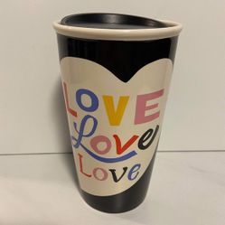 Starbucks Love Valentine 12 oz. 355ml Ceramic Tumbler 