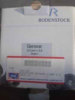 Rodenstock lens