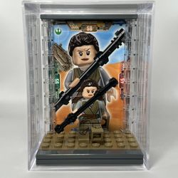 Collectible Force Pack Minifigure Display Case For Lego Star Wars Rey