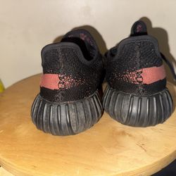 Yeezy 350 Red And Black Size 5.5