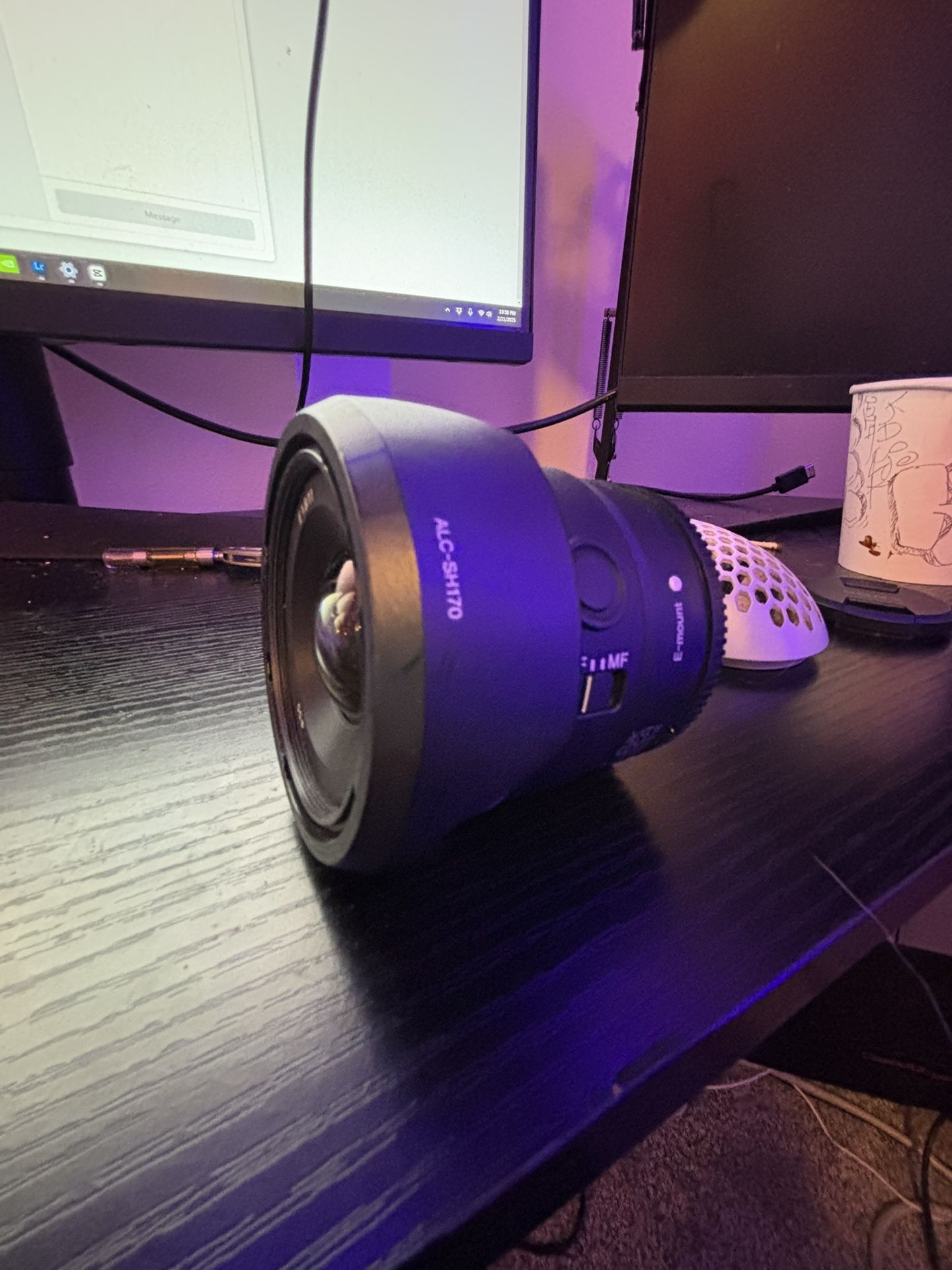 11 mm lens