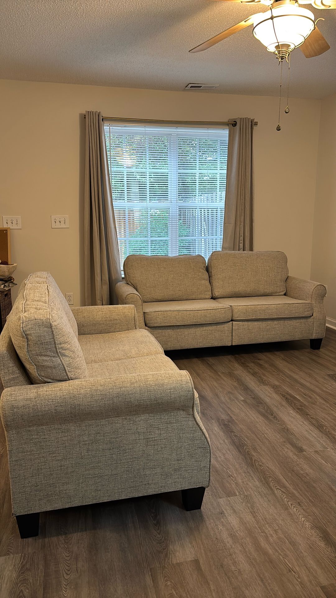 Beige Sofa Set