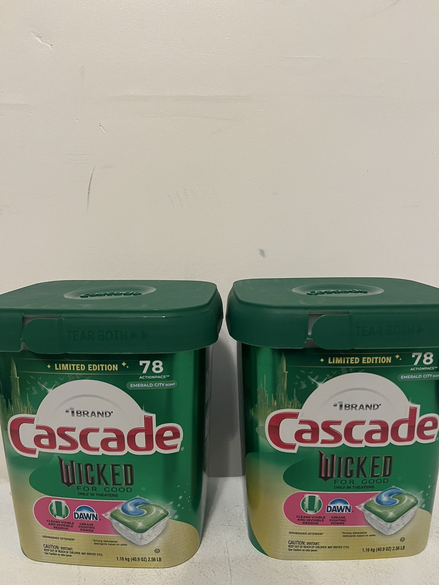 Cascade Dishwasher 78 Count $15 Each