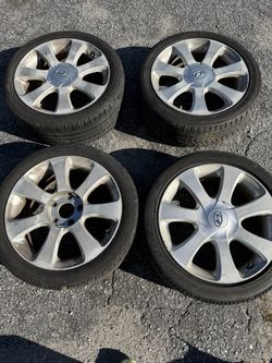 2012 Hyundai Electra Factory Rims, And Tires
