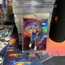 2025-26 Topps Chrome - Go Time VJ Edgecombe #GT-18 Magenta Refractor /399 (RC)