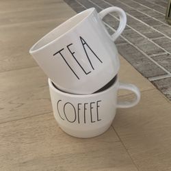 Rae Dunn Coffee And Tea Mugs ! Sold As A Set