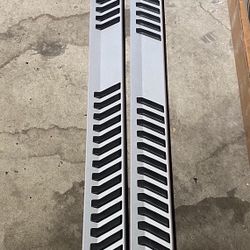 LA Zona Auto Parts 2015 to 2025 Ford F250 F250 F350 F450 F550 Running 6 inch running boards estribo 6 pulgada Crew cab 