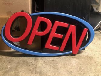Open Sign