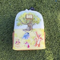 Disney Winnie The Pooh Loungefly Mini Backpack 