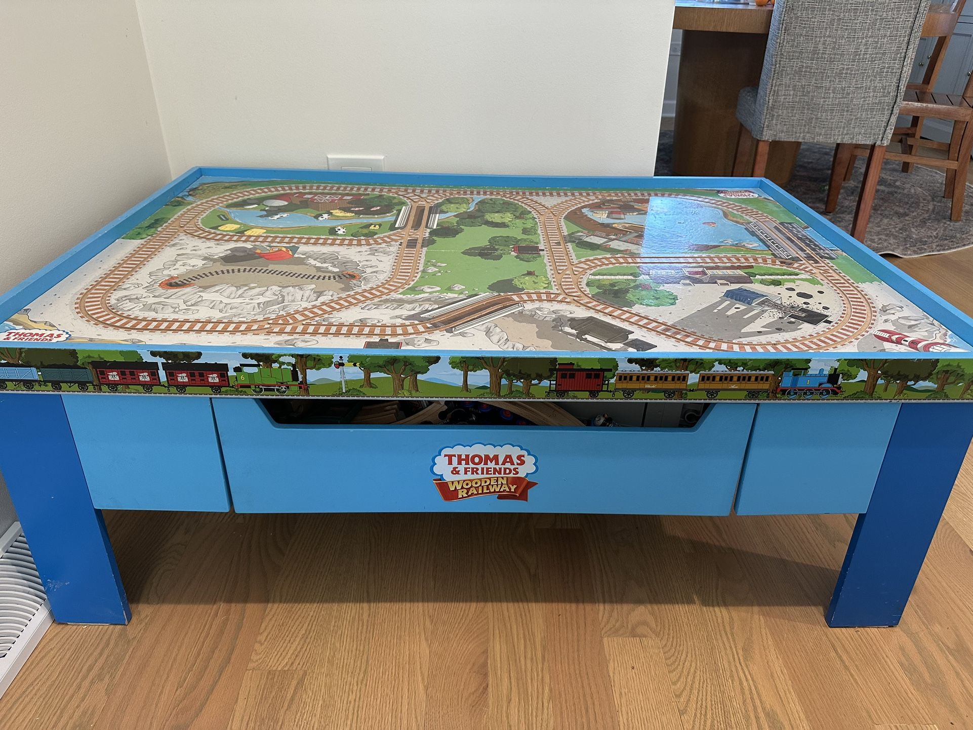 Thomas the Train Wooden Railway - $60