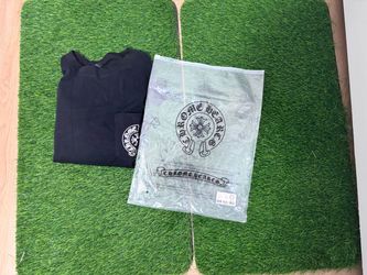 Chrome Hearts X Comme De Garcons Long Sleeve Black T-Shirt SIZE MEDIUM