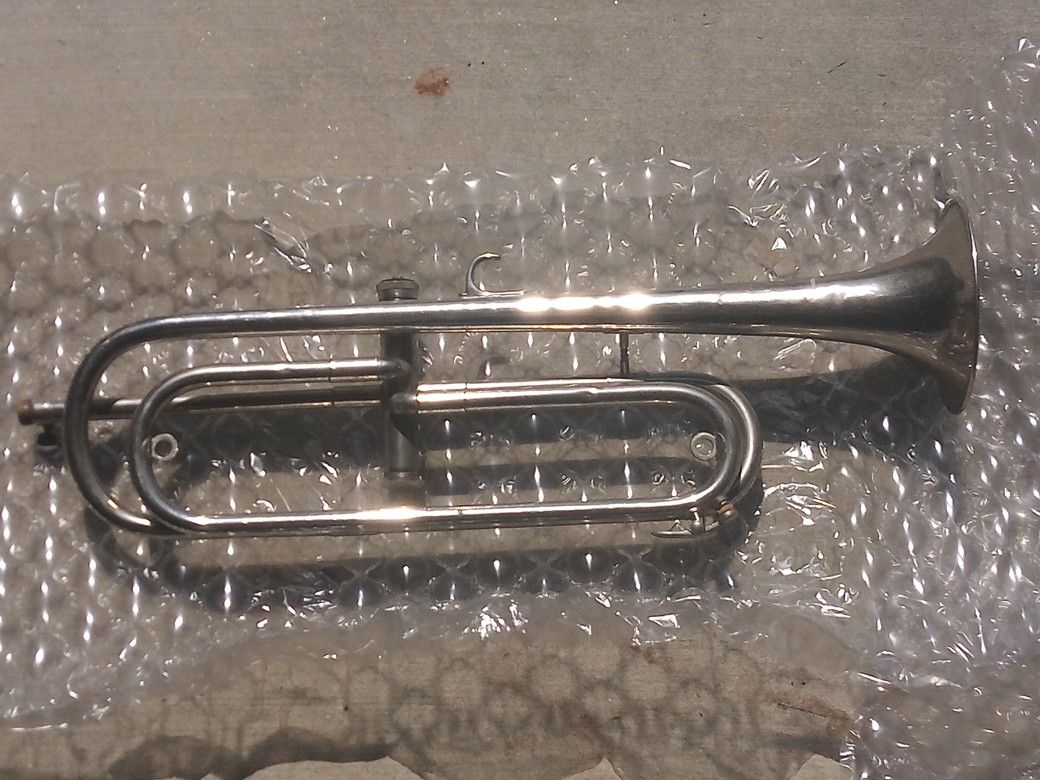 Vintage Boosey & Hawkes single-valve bugle, Needs Work