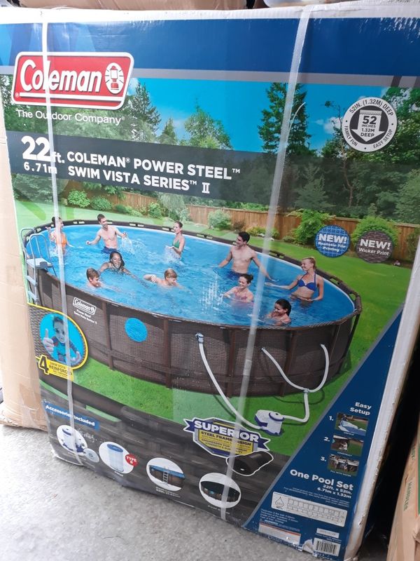 coleman 22ft pool filter
