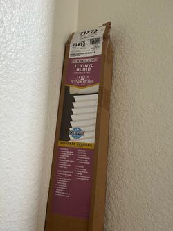 Vinyl blinds