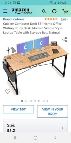 Cubiker Computer Desk 55"