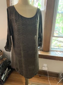 JOIE sz XS tunic/dress snakeskin Like new