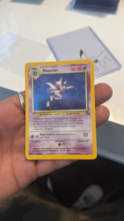 Haunter Pokémon Trading Card 50 HP